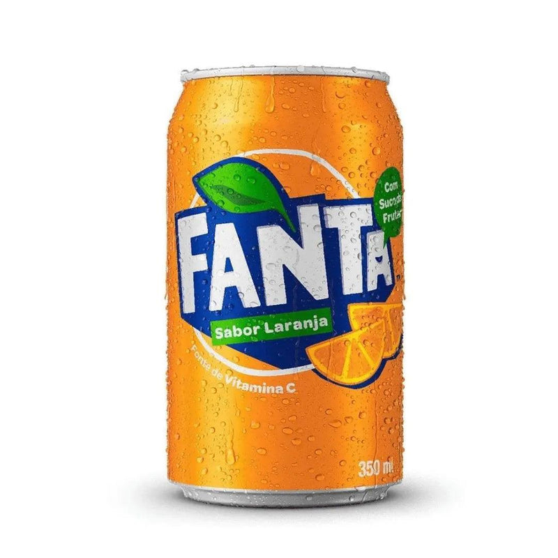 Refrigerante Fanta Laranja Lata 350 Ml - Meu Brasil On Line