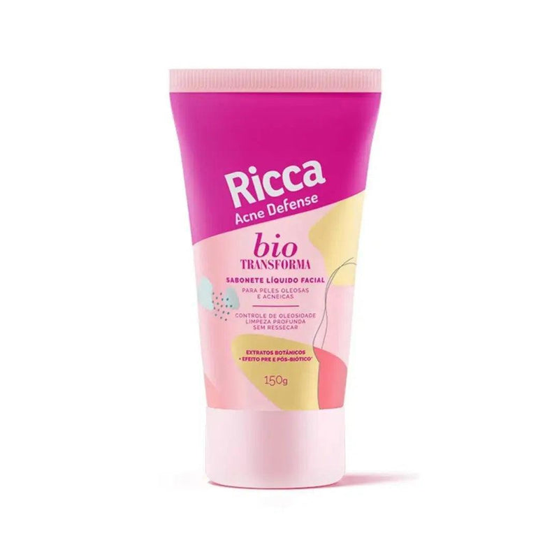 RICCA FACIAL 3794 ACNE SAB LIQ 150G - MEUBRASILONLINE