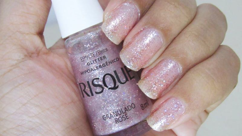 Risque Esmalte Granulado Rosé 8ml