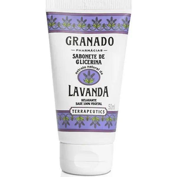 Saboente de glicerina lavanda granado 50ML - MEUBRASILONLINE