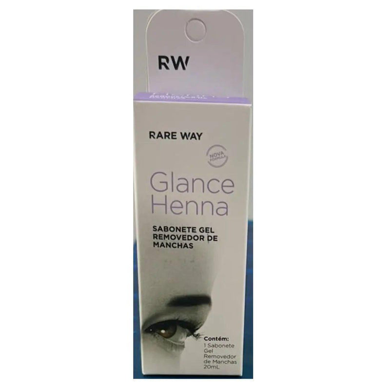 Sabonete Gel Removedor de Henna/Manchas Glance Rareway 20 Ml - MEUBRASILONLINE