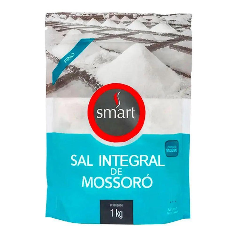 Sal Fino Integral de Mossoró Smart 1Kg - Meu Brasil On Line