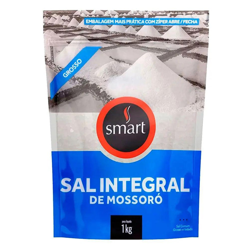 Sal Grosso Integral de Mossoró Smart 1Kg - Meu Brasil On Line