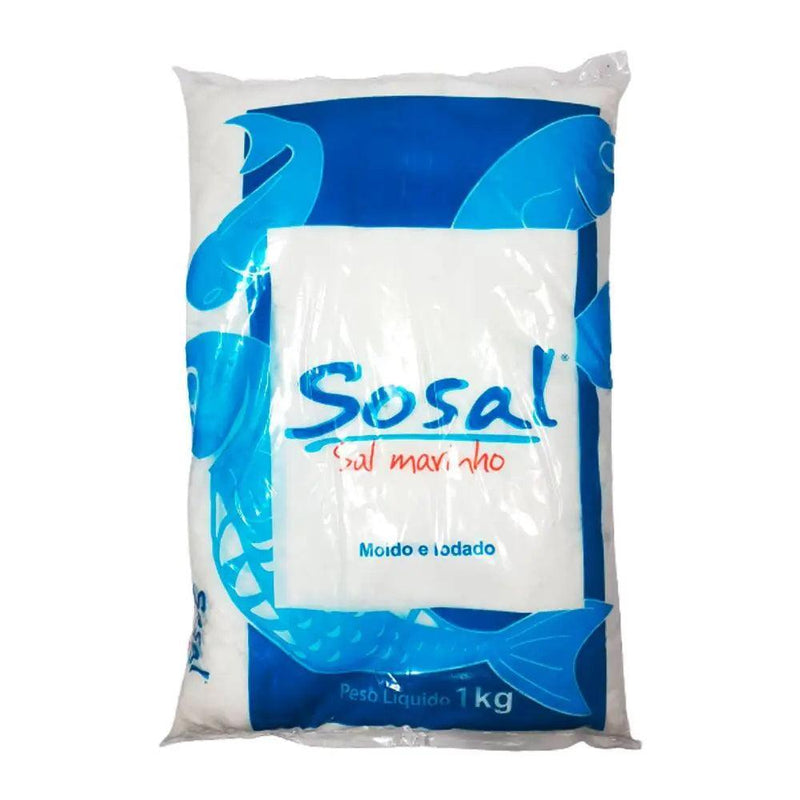 Sal Marinho Integral Sosal 1Kg - Meu Brasil On Line