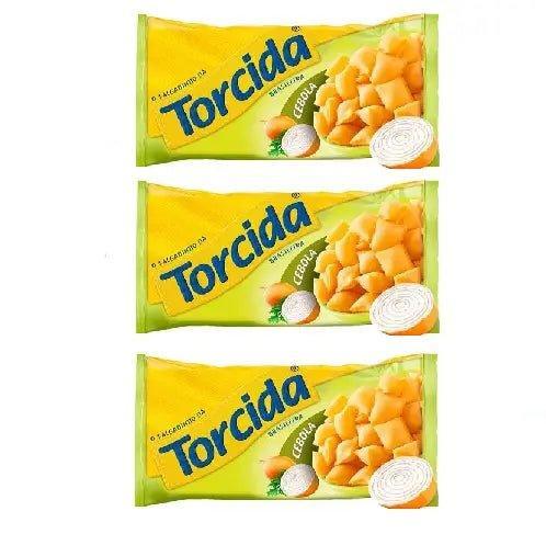 Salgadinho Lucky TORCIDA® Cebola 3 x 60Gr. - Meu Brasil On Line