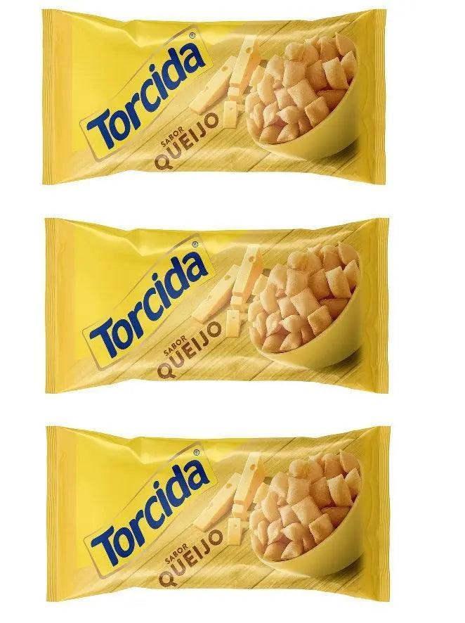 Salgadinho Lucky TORCIDA® Queijo 3 x 70 Gr. - Meu Brasil On Line