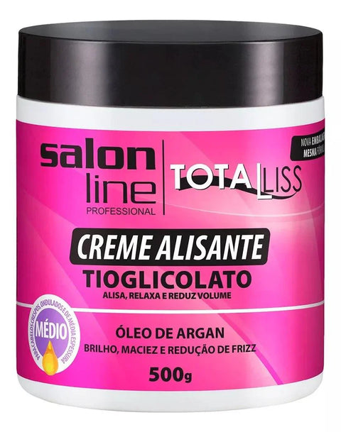 Salon Line Argan Oil Strong Straightening Cream 500g