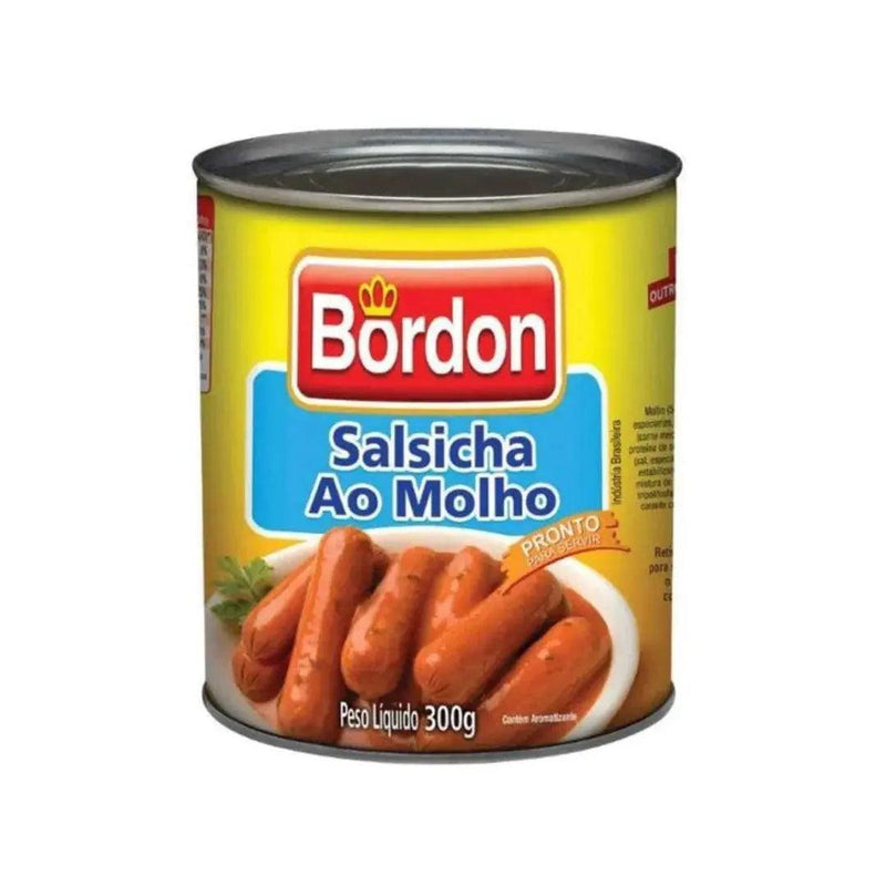 Salsicha Ao Molho Bordon Lata 300 Gr. - Meu Brasil On Line