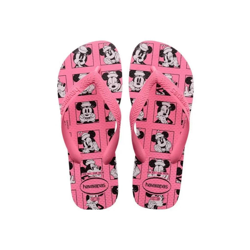 Sandalia Havaianas Top Disney Rosa - Meu Brasil On Line