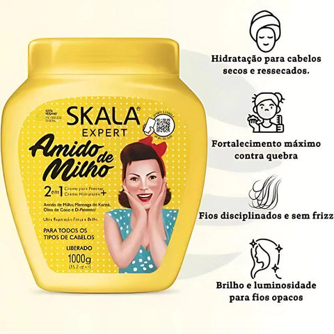 Creme Skala Amido de Milho 1 kg