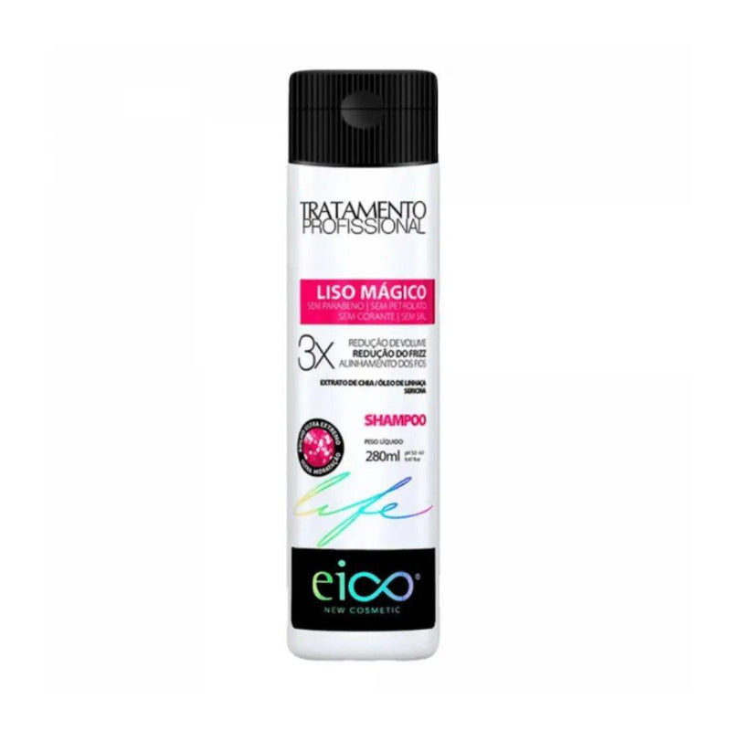 Shampoo Eico Liso Mágico 280 Ml PROMOÇÃO - Meu Brasil On Line