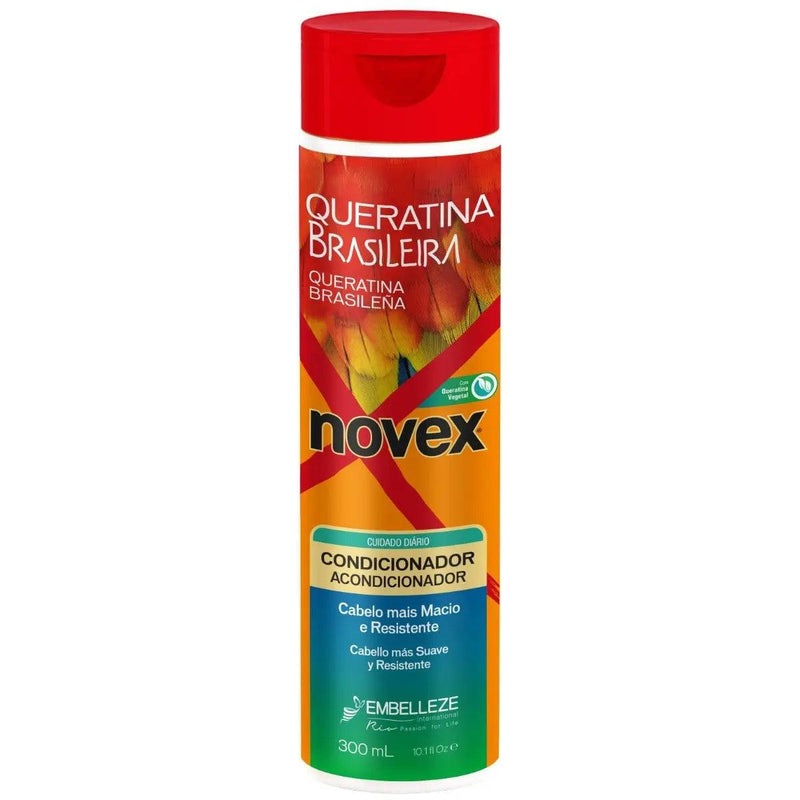 Shampoo Queratina Brasileira Novex 300ml - MEUBRASILONLINE