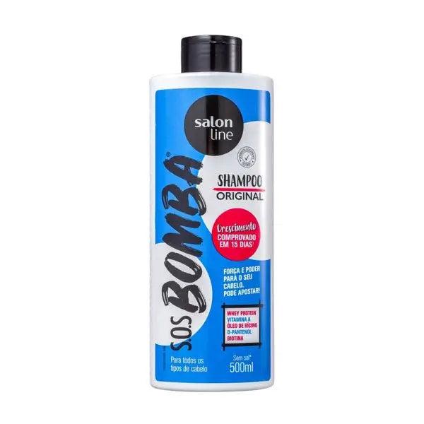 Shampoo S.O.S. Bomba Original Salon Line 500ml - Meu Brasil On Line