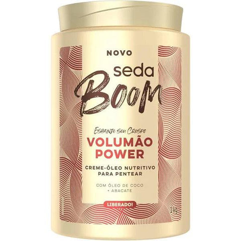 Creme Para Pentear Seda Boom Volumão Power 1 Kg - MEUBRASILONLINE