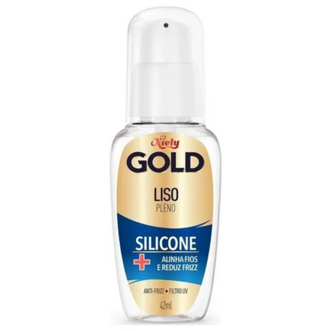 Silicone Reparador De Pontas Niely Gold Liso Pleno 42ml
