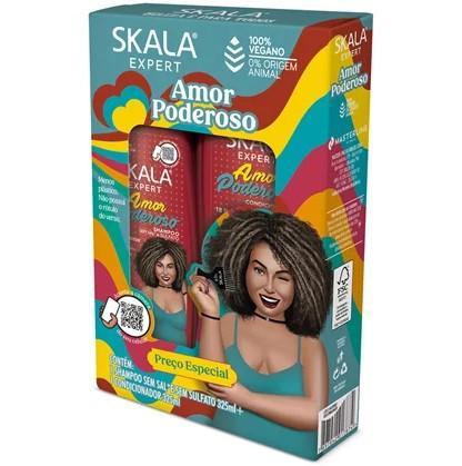 Skala Kit Amor Poderoso Shampoo e Condicionador - MEUBRASILONLINE