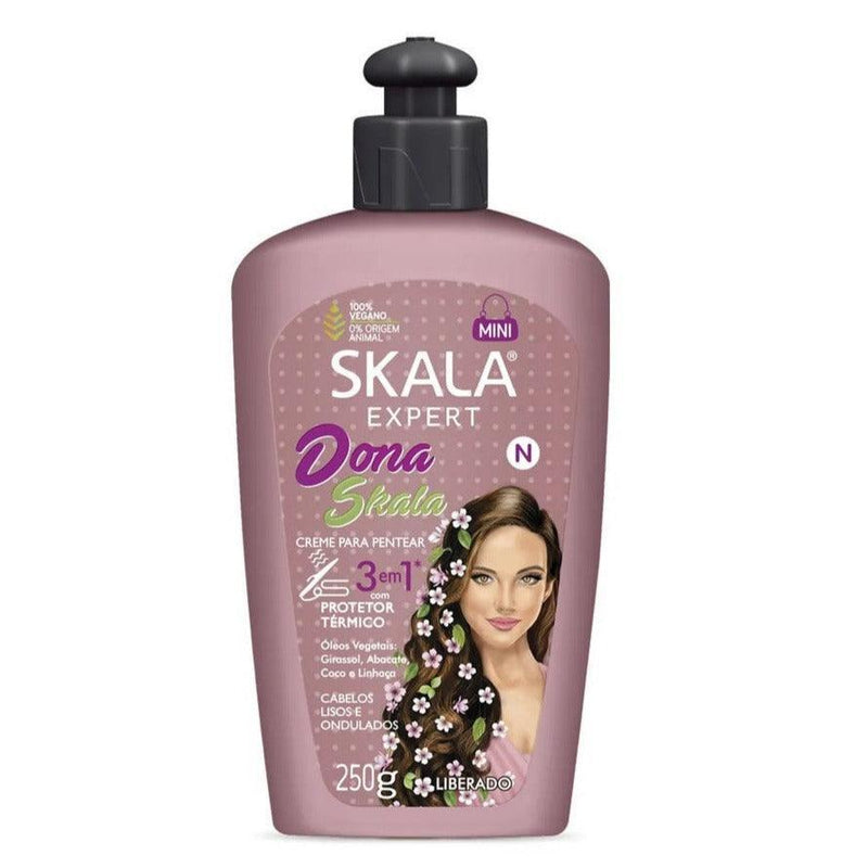 Skala Dona Skala Creme Pentear 3 em 1 - 250g - MEUBRASILONLINE