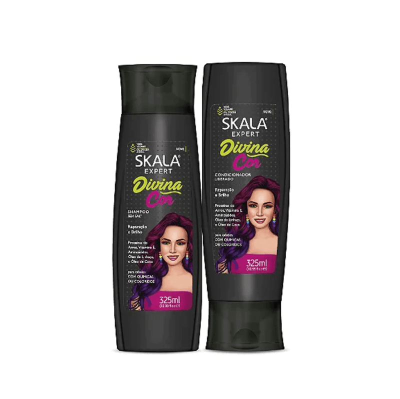 Skala Kit Divina Cor Shampoo e Condicionador - MEUBRASILONLINE