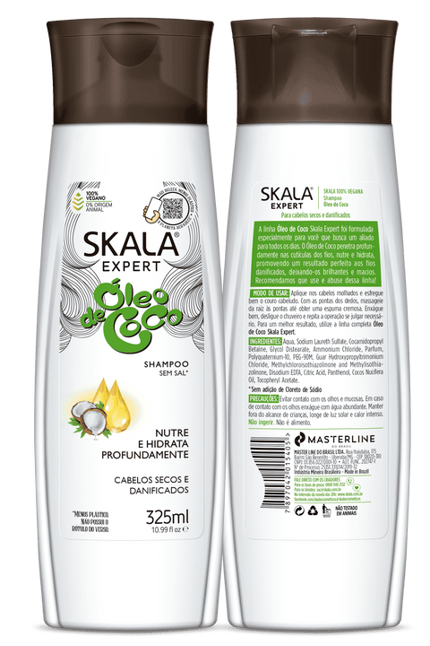 Skala Kit Oleo de Coco Shampoo e Condicionador - MEUBRASILONLINE
