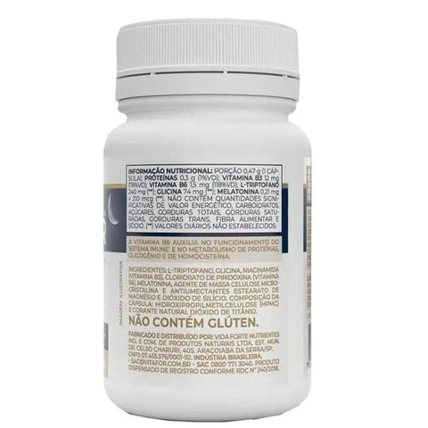 Sleepfor com Melatonina Vitafor 60 Caps - MEUBRASILONLINE