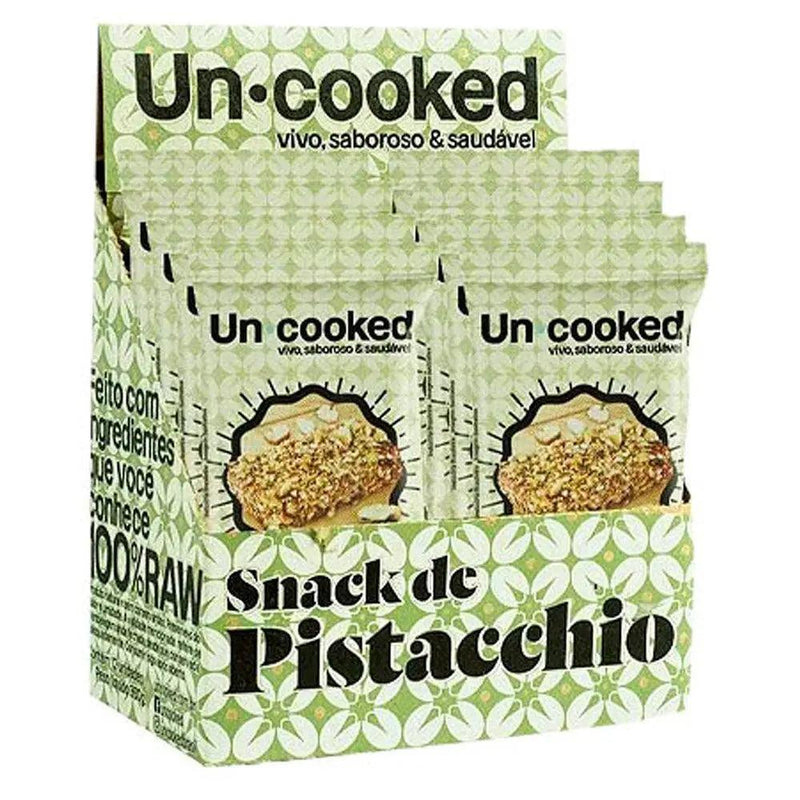 Snack de Pistacchio Uncooked (Cx 12un de 30g) - Meu Brasil On Line