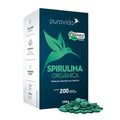 Spirulina Premium Puravida 100g (200 Tabletes) - MEUBRASILONLINE