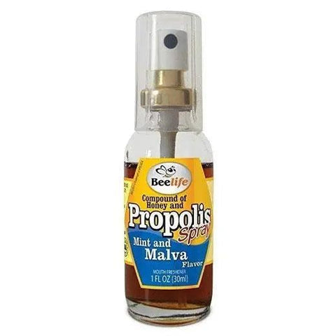 Spray Extrato de Propolis com Menta e Malva Beelife 30ml - MEUBRASILONLINE