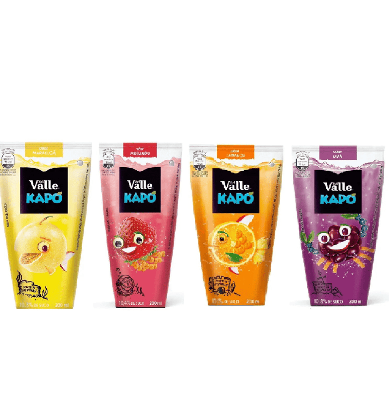 Suco Del Valle Kapo 3X200Ml - Meu Brasil On Line