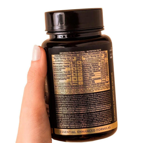 Super Ômega-3 TG 1G Essential Nutrition 60 Caps - MEUBRASILONLINE