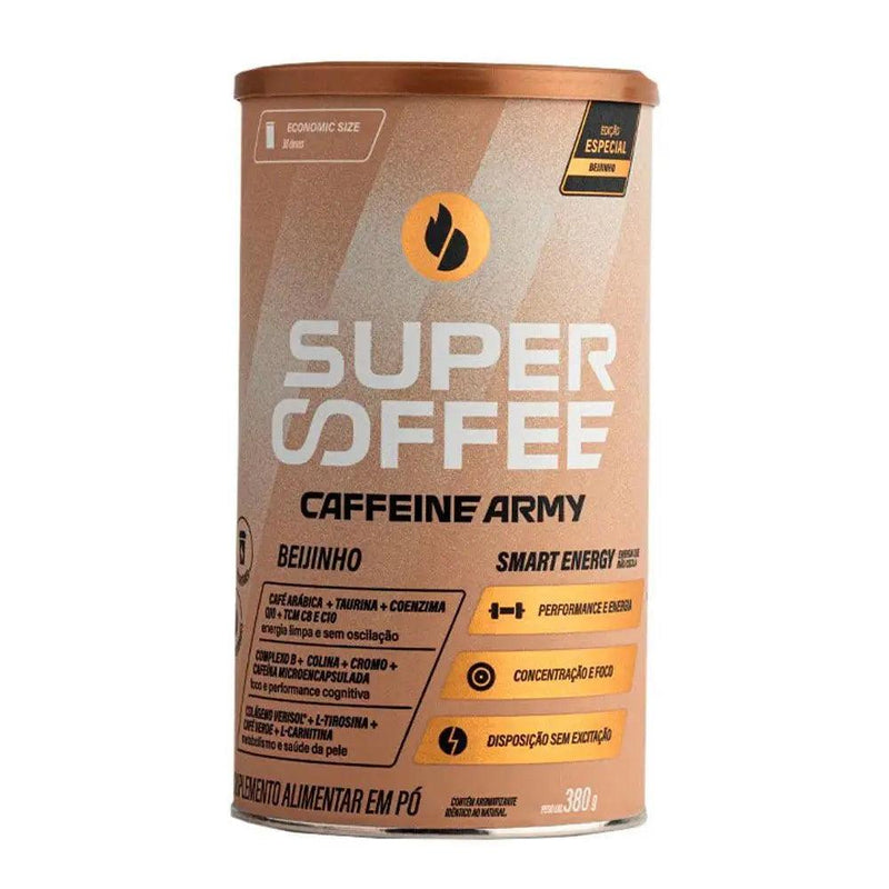 Supercoffee Beijinho Caffeine Army 380G - Meu Brasil On Line