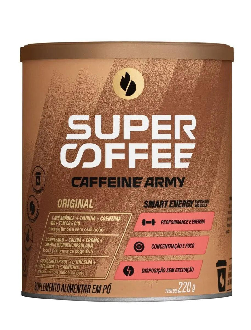 Supercoffee Original Caffeine Army 220g - Meu Brasil On Line