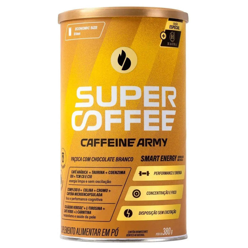 SuperCoffee pacoca com chocolate branco 380G - Meu Brasil On Line