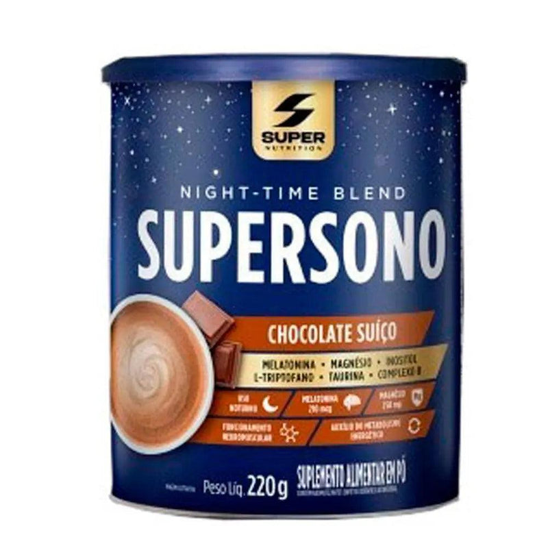 Supersono Sabor Chocolate Suiço Super Nutrition 220g - Meu Brasil On Line