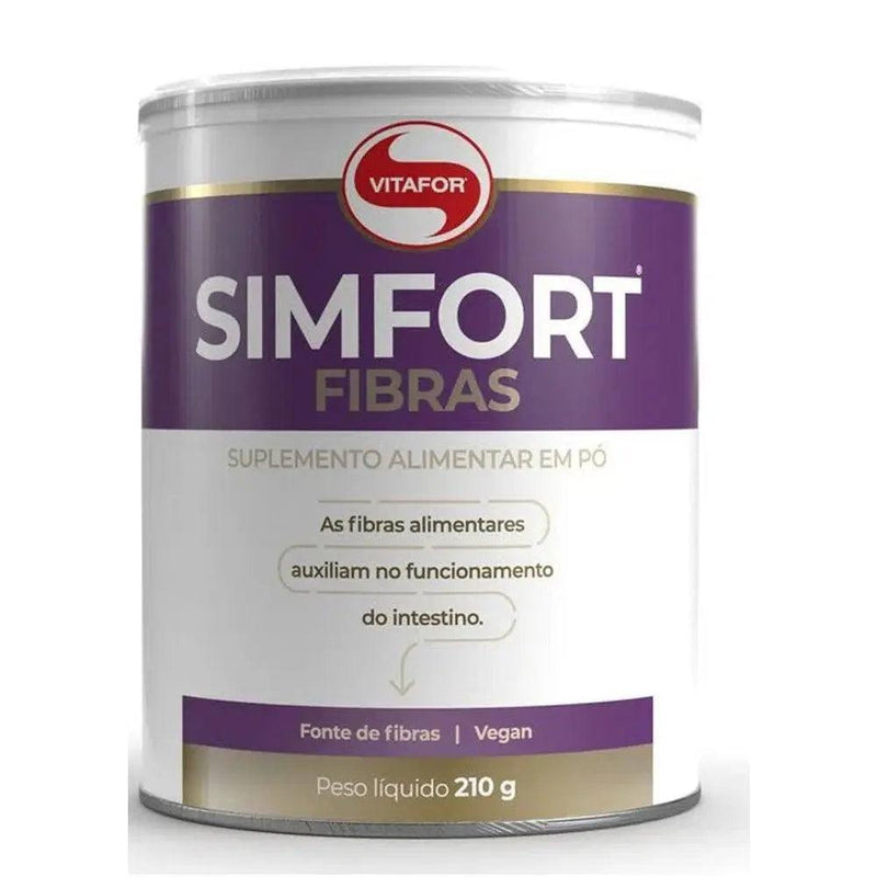 Suplemento Alimentar a Base de Fibras Simfort Fibras Vitafor 210g - Meu Brasil On Line