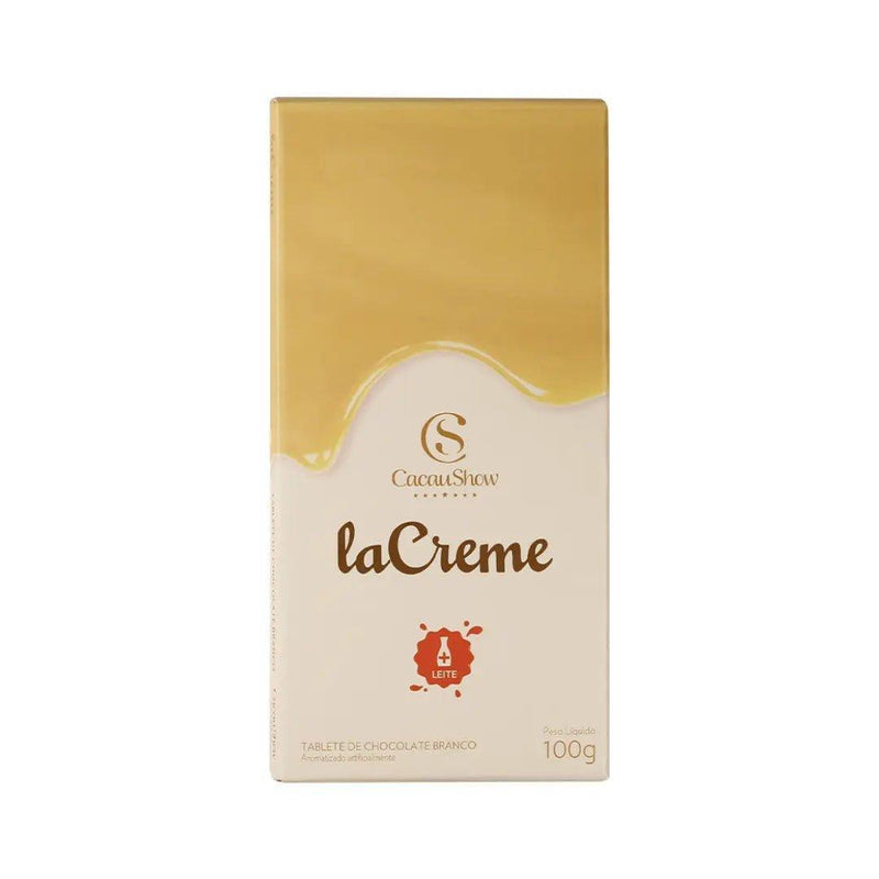 Tablete Cacaushow Lacreme Branco 100 Gr. - Meu Brasil On Line