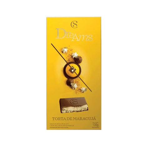 Tablete Dreams Torta De Maracujá Cacaushow 130 Gr. - MEUBRASILONLINE