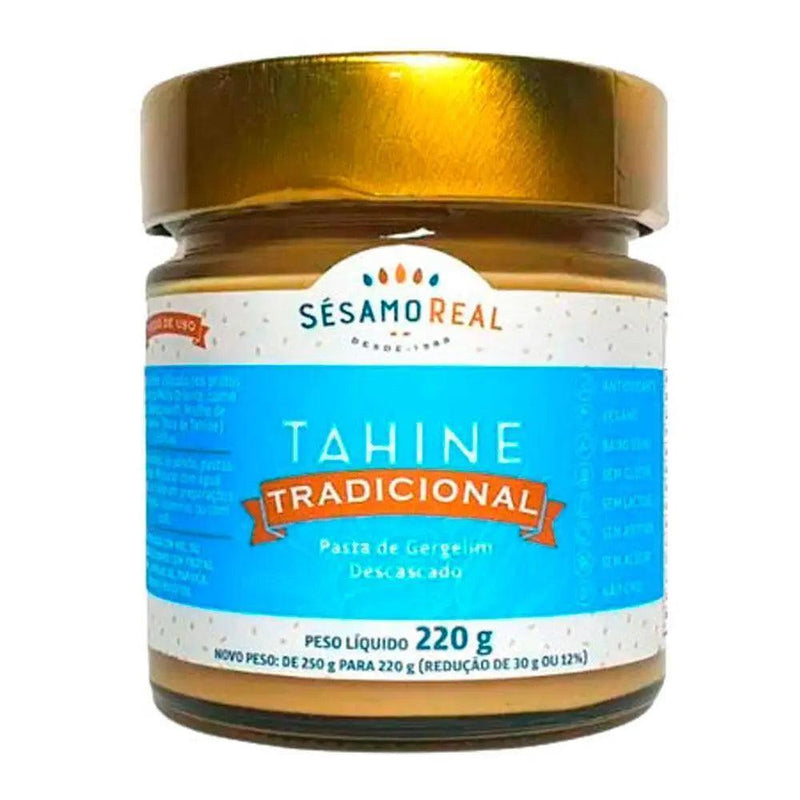 Tahine Tradicional Sésamo Real 220g - Meu Brasil On Line