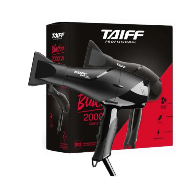 TAIFF SECADOR BLACK ION 2000W - Meu Brasil On Line