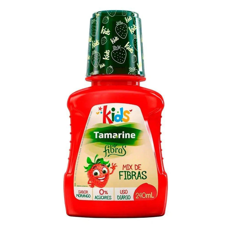 Tamarine Fibras Kids Morango 240ml - Meu Brasil On Line