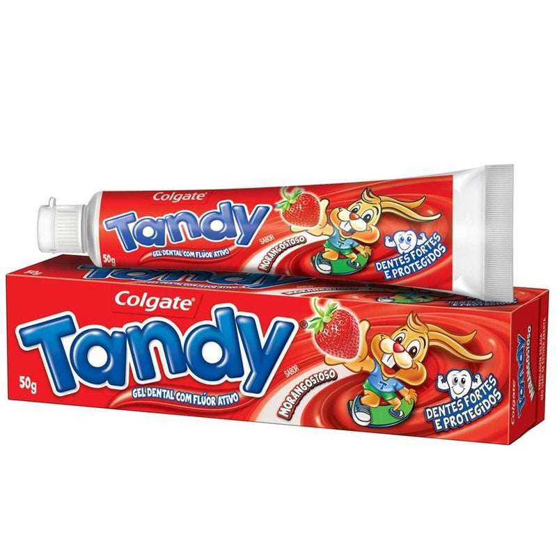 CREME DENTAL INFANTIL TANDY MORANGO 50G - MEUBRASILONLINE