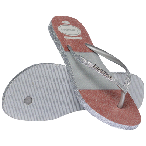 Chinelo Havaianas Slim Glitter Glam