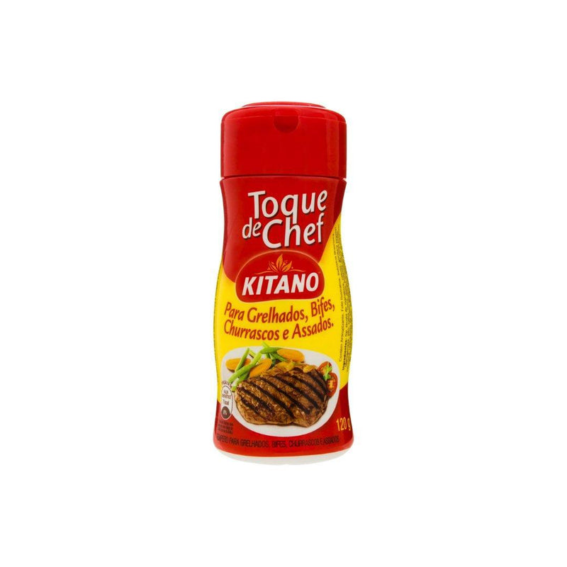 Tempero Kitano Toque de Chef para Grelhados, Bifes, Churrascos e Assados 120 Gr. - Meu Brasil On Line