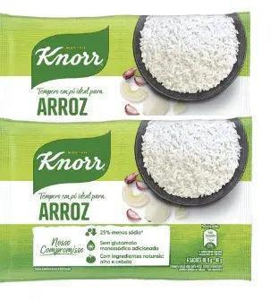 Tempero Knorr Meu Arroz Alho/Cebola 2 caixas 6x8 Gr lá - MEUBRASILONLINE