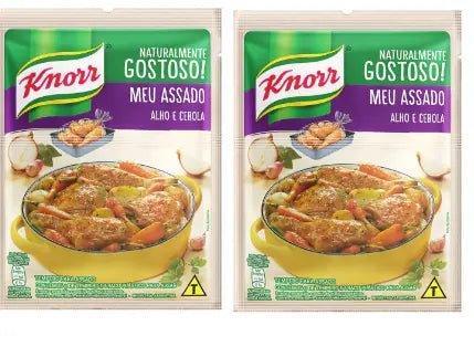 Tempero Knorr Meu Assado Alho/Cebola 2 x 25 Gr. - Meu Brasil On Line