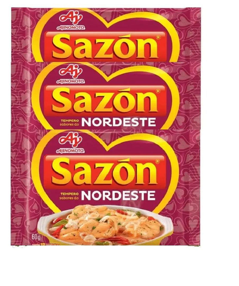 Tempero SAZÓN® Nordeste 3 x 40 Gr. - Meu Brasil On Line