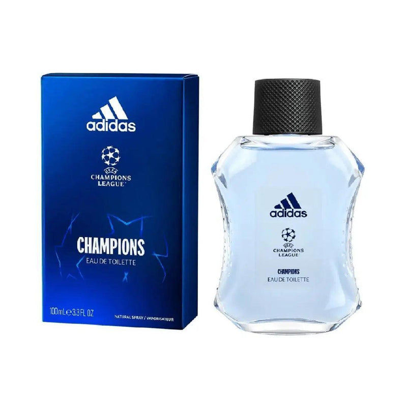 TOILETTE ADIDAS UEFA CHAMPIONS LEAGUE MEN 100ML - MEUBRASILONLINE