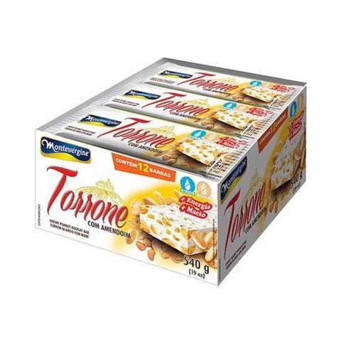 Montevérgine Peanut Nougat 12x45G