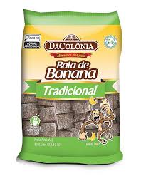 Bala de Banana Tradicional DaColonia 160g