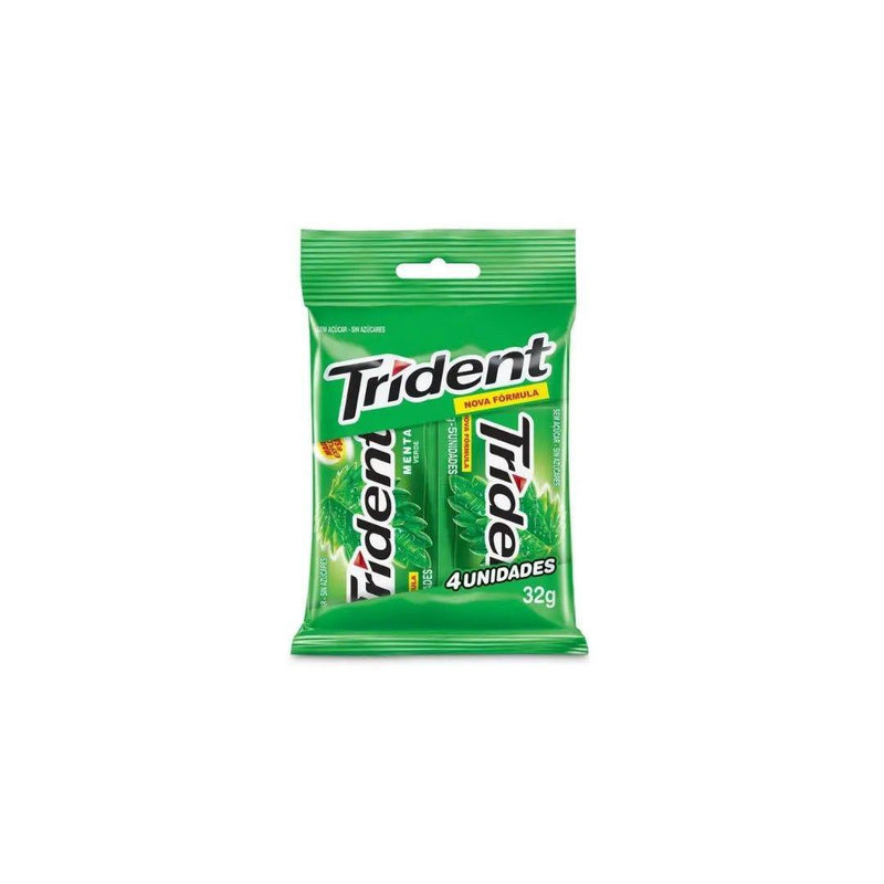 Trident Bag Menta Verde 4un x 8Gr. - Meu Brasil On Line