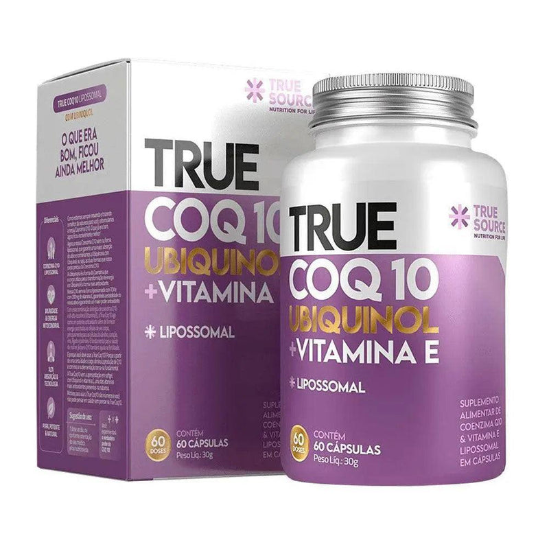 True COQ10 Ubiquinol True Source 60 Caps - Meu Brasil On Line